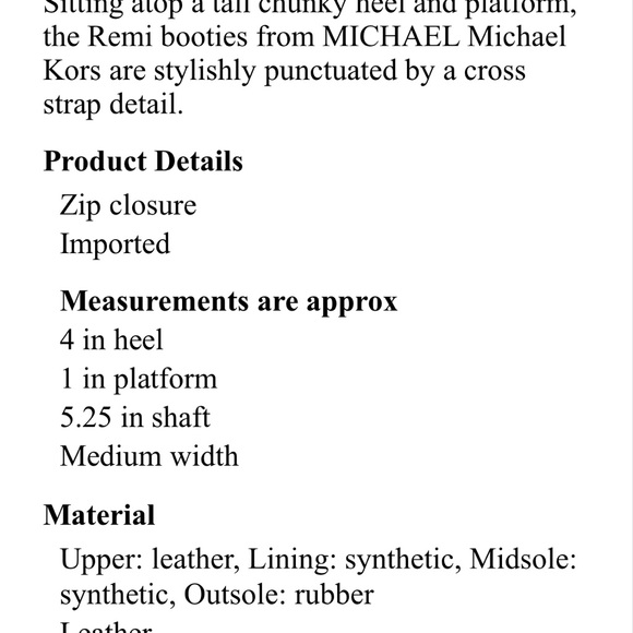 Remi Platform Bootie Leather - Picture 6 of 7